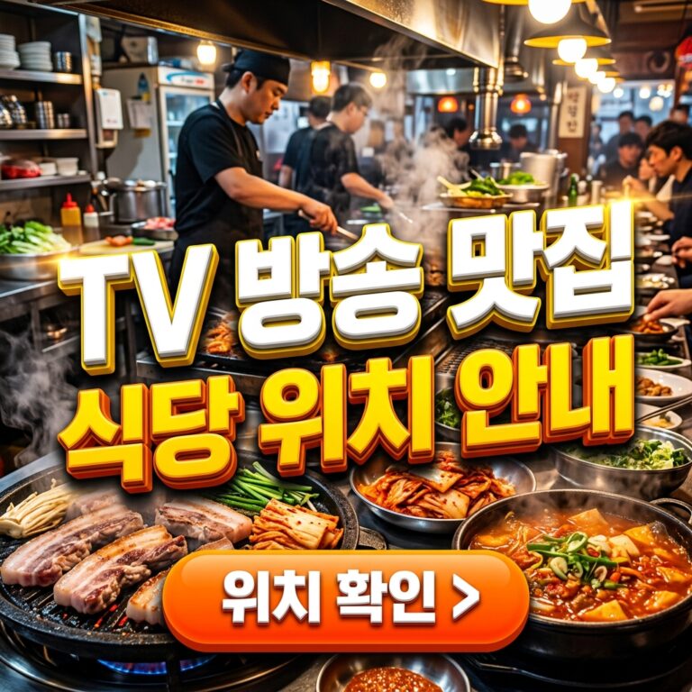 TV 방송 맛집